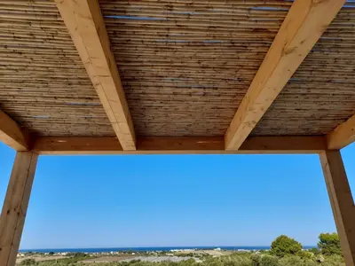 Paesaggio naturale nelle vicinanze of country house