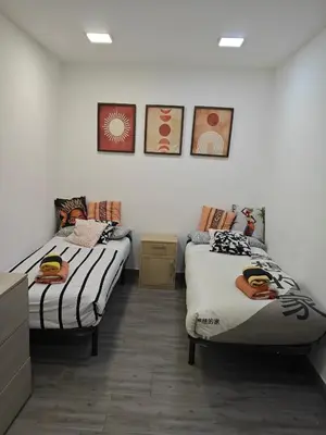 Letto o letti in una camera di Recanto do sol ap1
