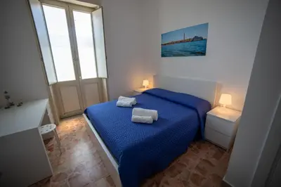 Letto o letti in una camera di Boma Home