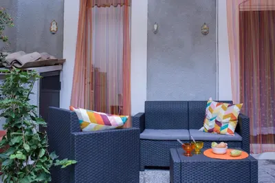 Area soggiorno di Al Cortile del Re Luxury Home
