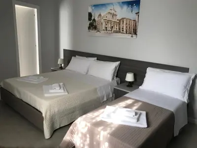 Letto o letti in una camera di Borgo Palombaio Home