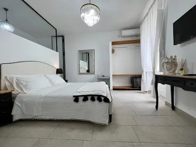 Letto o letti in una camera di Incanto Siciliano