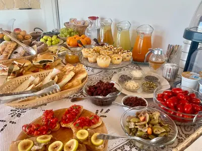 Cibo presso il bed & breakfast o nelle vicinanze