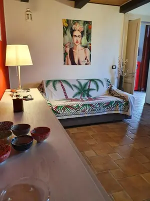 Area soggiorno di Bedda Catania Apartment