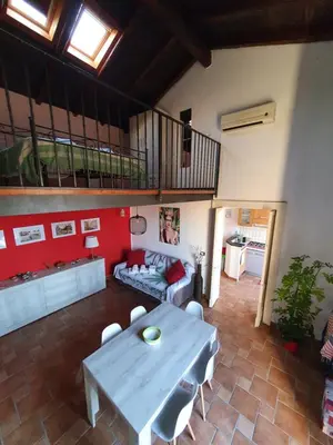 Area soggiorno di Bedda Catania Apartment