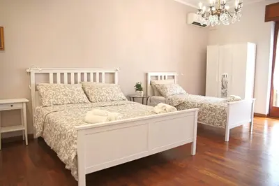 Letto o letti in una camera di Terme Bizantine
