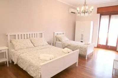Letto o letti in una camera di Terme Bizantine