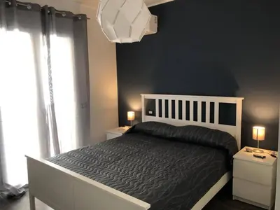 Letto o letti in una camera di Villa in full relaxation - air-conditioned - wi-fi
