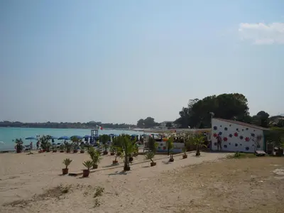 Paesaggio naturale nelle vicinanze della villa