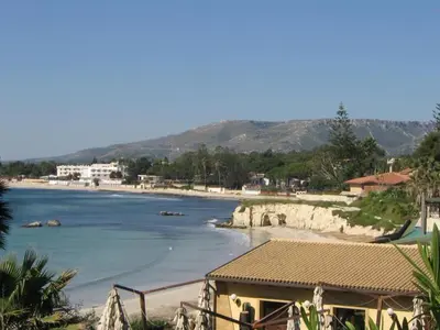Paesaggio naturale nelle vicinanze della villa