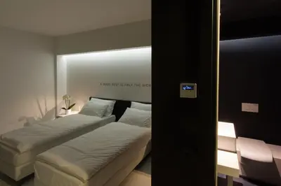 Letto o letti in una camera di Bed 'n Design