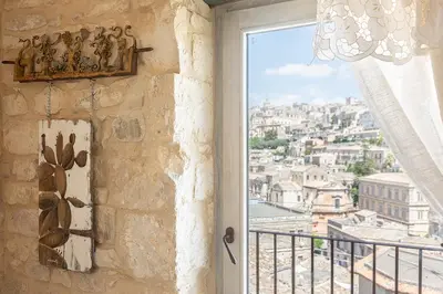 Balcone o terrazza di Nido di Modica con vista