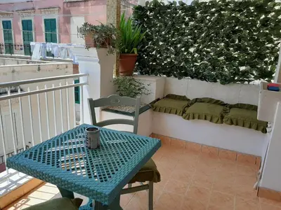 Balcone o terrazza di Sabbia del Sud Affittacamere