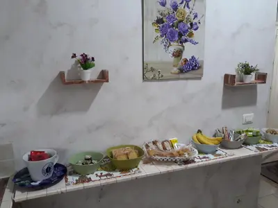 Cibo presso il bed & breakfast o nelle vicinanze