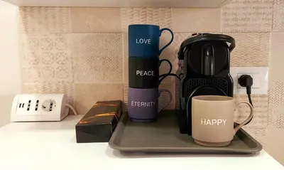 Set per la preparazione di tè e caffè presso Casa Parisi