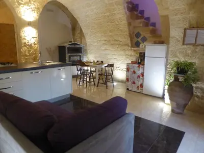 Cucina o angolo cottura di Dammuso dell'Arco