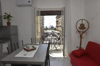 Area soggiorno di B&B Stella