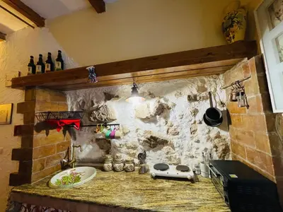 Cucina o angolo cottura di Rosalia House