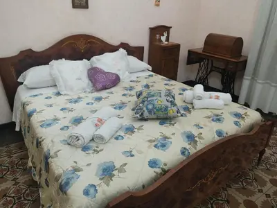 Letto o letti in una camera di Zu Pippo's House