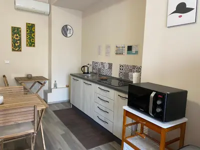 Cucina o angolo cottura di R&B Santa Nicolella