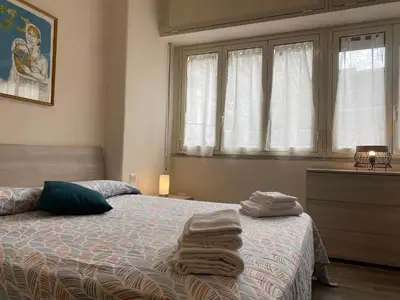 Letto o letti in una camera di R&B Santa Nicolella