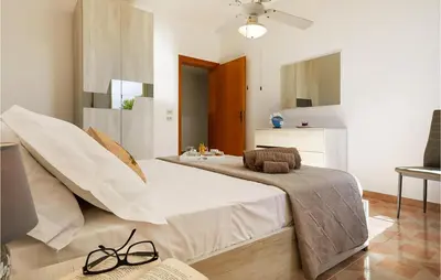 Letto o letti in una camera di Villa Natalia