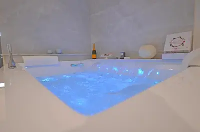 Bagno di 7 BLU Casa vacanze con idromassaggio