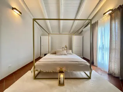 Letto o letti in una camera di La Gemmazza di Monasteri
