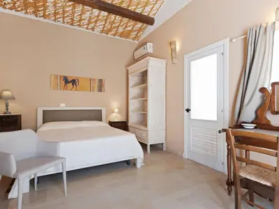 Letto o letti in una camera di Farmhouse in Noto with Pool and Garden