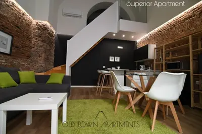 Cucina o angolo cottura di Old Town Apartments Catania