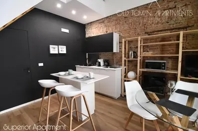 Cucina o angolo cottura di Old Town Apartments Catania