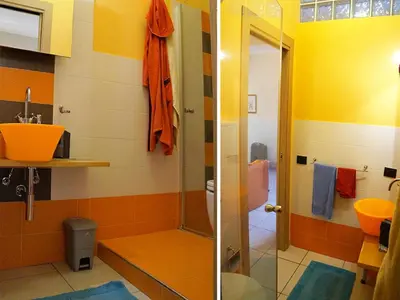 Bagno di Simplistic Apartment in Reitani near Lido Beach