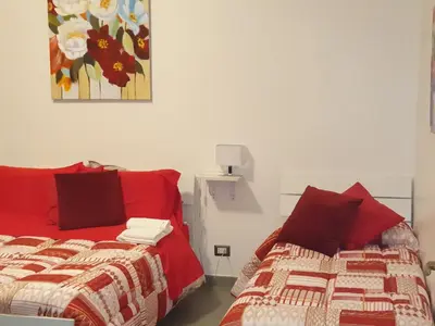 Letto o letti in una camera di Terra di Venere