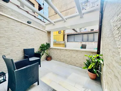 Area soggiorno di Luxury Allegra’s home