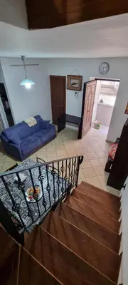 Letto o letti in una camera di Casa Gramignani