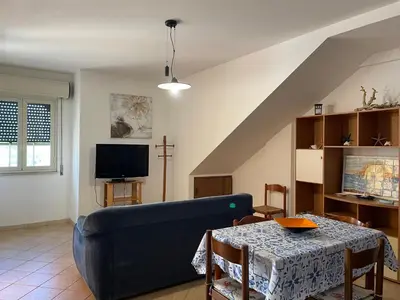 TV o dispositivi per l'intrattenimento presso Appartamento Marzamemi