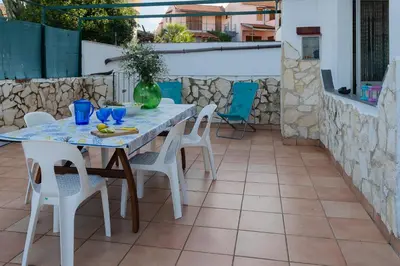 Patio o area all'aperto di Calypso Appartamento