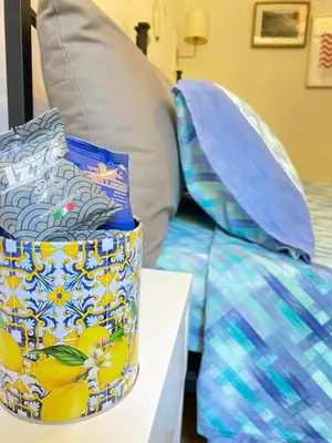 Letto o letti in una camera di Lumìa Bed and Breakfast