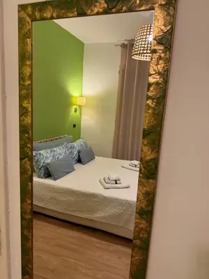 Letto o letti in una camera di Lumìa Bed and Breakfast