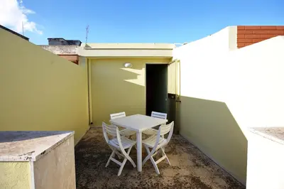 Planimetria di RE SOLE CASE VACANZE - Esclusivo Attico M A R T E con spaziosissima terrazza solarium attrezzata