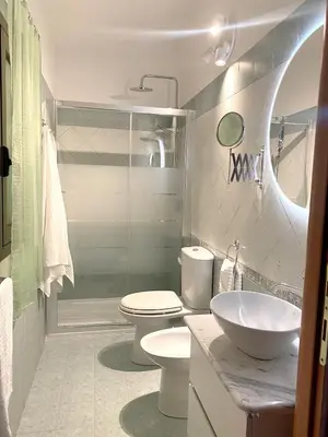 Bagno di Charming apartment in Lido di Noto with fenced garden