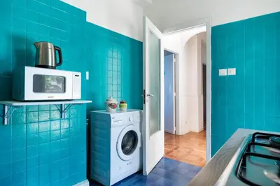 Cucina o angolo cottura di VILLA LA VISTA - BAIA DEL GAMBERO