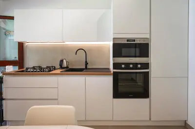 Cucina o angolo cottura di Villa Dolmen Beach