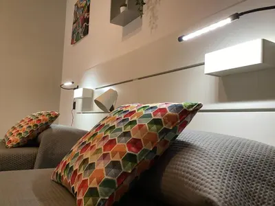 Area soggiorno di AliceA apartment in Siracusa Centre Green View