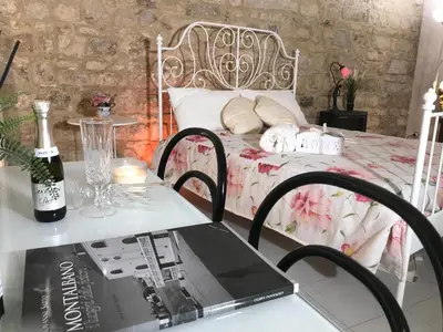 Letto o letti in una camera di Stella del centro
