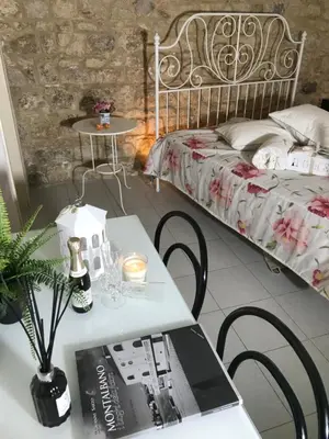Letto o letti in una camera di Stella del centro