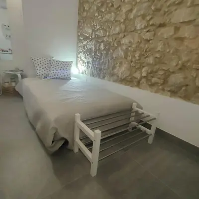 Letto o letti in una camera di Ma-Ri House