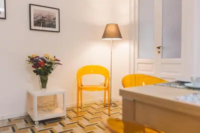 Area soggiorno di Savoia Apartment