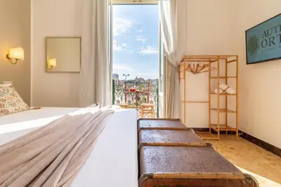 Letto o letti in una camera di Autentica Ortigia