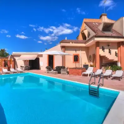 Holiday home with private pool